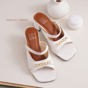 QUINCE Eleanor Sendal Wanita Block hak 5cm