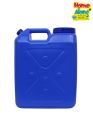 Gallon Blue Water Container with Faucet. 