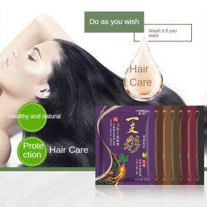 Apphom Natural Color Hair Dye Shampoo Instant Hair Dye Shampoo 30g Easy Natural Hair Dye