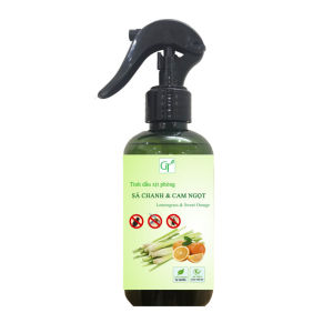 Bình Xịt Tinh Dầu Sả Chanh và Cam Ngọt (100-500ml) - Khử Mùi Tạo Hương Thơm Đuổi Muỗi Và Côn Trùng Hiệu Quả
