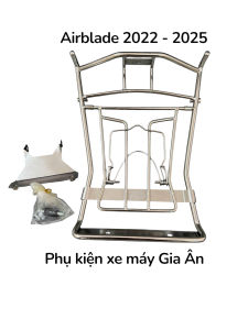 [Hình thật] Baga Air Blade 2022 - 2025 Baga AB 2022 - 2025/ AB 2022 / AB 2025 Inox 304 cao cấp loại dày 10ly siêu bền chắc chắn