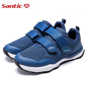 Santic Men Cycling Shoes Mountain Bike Shoes SPD Compatible Running Shoes Women Bike Shoes KMS20025