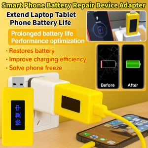 Phone Battery Repair Device Adapter Extend Laptop Tablet Phone Battery Life USB Mobile Phone Battery Repairer Restorer Battery Repair Tool 智能手机电池修复器