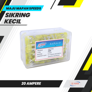 Sikring Kecil 20A (isi 200 Pcs) NKR / Sikring Kecil 20Ampere