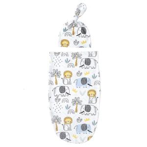 Bé swaddles khăn quấn trẻ sơ sinh chăn trẻ sơ sinh Túi ngủ mũ trùm đầu đặt trẻ sơ sinh trẻ sơ sinh đạo cụ chụp ảnh phụ kiện