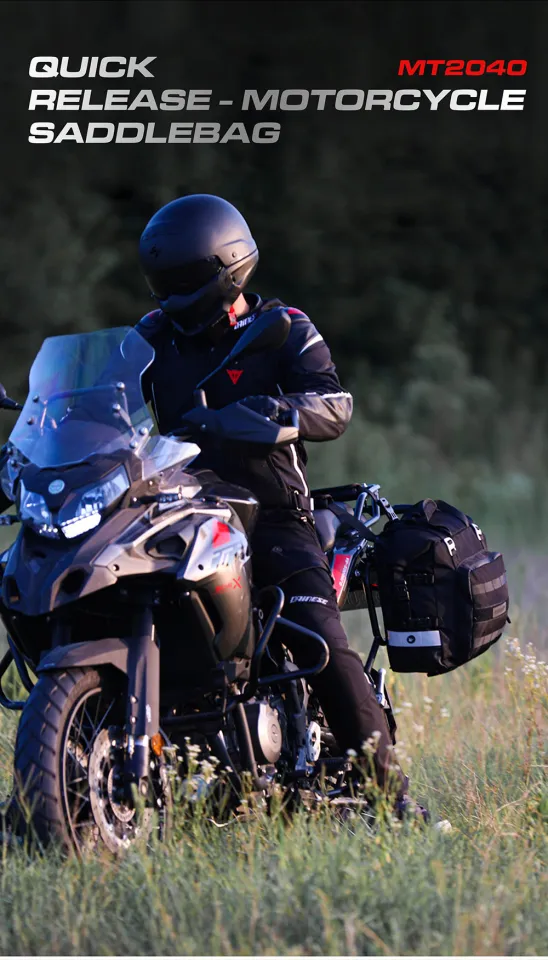 Adventure Bike Motorbike Travel Bag Rhinowalk Motorcycle Side Bag