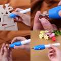 PERMANEN !! Pensil ukir piring dan sendok Alat ukir nama di piring dan sendok Alat ukir piring dan gelas permanen Alat ukir piring dan gelas permanen listrik Alat ukir kayu mesin listrik full set Engraver It Pen Asli 100% Original Product. 
