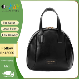 O-KAY Tas Kosmetik Tas Rias Perjalanan Besar Tas Rias Wanita Mewah PU Tas Penyimpanan Cuci Portabel Organizer