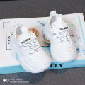 SENMA White Shoes For Kids Girls Korean Shoes Fashion Rubber Shoes Baby Shoes 1 To 5 Years Old. 