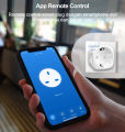 Smart Power Plug WiFi Colokan Steker Pintar untuk Perangkat Elektronik di Rumah Remote Control dari Smartphone EU Plug Voice Control Tuya Smart Life TV Mesin Cuci AC Air Conditioner Pompa Air Microwave Rice Coooker Kulkas Refrigator. 