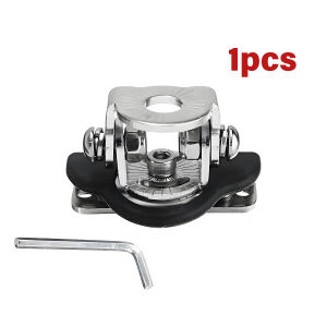 2PCS SUV Universal Accessoris Mobile Pillar Hood Led Lamp Work Bar Mount Bracket Clamp Holder Stainless