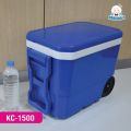 กระติกน้ำแข็งล้อลาก Eskimo ขนาด 15 ลิตร ถังน้ำแข็งมีล้อ KC1500  กระติกน้ำแข็งแคมป์ปิ้ง cooler box พลาสติก Food Grade ผลิตในไทย. 