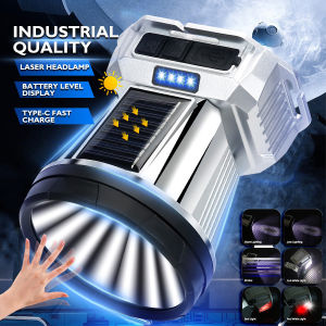 Headlamp Rechargeable HeadLight Flashlight Wateproof Headlight for Head LED Super Bright Head Light Flashlights Heavy Duty Japan Outdoor Long Battery Life and Phone Charging Long Range Multipurpose Suitable for Outdoor Work Camping Fishing and Hiking