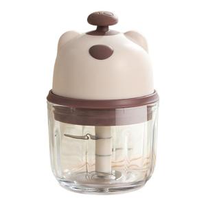 เครื่องเจาะเฮลิคอปเตอร์ไฟฟ้าเคลื่อนที่350มล. แบบสว่าน3หัวชาร์จได้สำหรับสูตรอาหารในครัวทำจากขิงกระเทียม