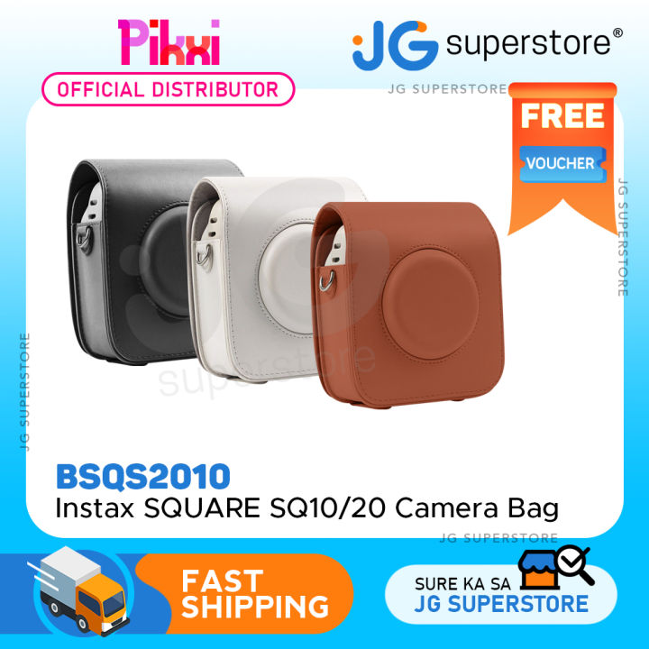 Pikxi BSQS2010 Fujifilm Instax Square SQ20 SQ10 Leather Camera