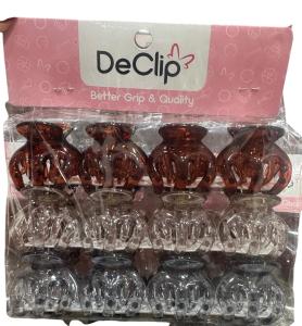 Jedai Kecil Medium 3.5 cm Isi 12 pcs / Jepitan Salon Rambut seri Gurita Multiwarna / Jepitan Rambut Ukuran Mini Jepit Salon