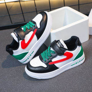 Kids White Board Shoes High-tops Sneakers For Boys Rubber Shoes For Girls Sports Running Shoes