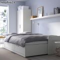 เตียงนอน โซฟาเบด Sofa Bed Day Bed ดีสำหรับคอนโด เตียงเดย์เบด 2ลิ้นชัก + ที่นอน 2ชุด ปรับเป็นเตียงคู่ได้  จาก 80 เป็น 160 เซน. 