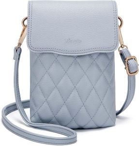 Marvolia  กระเป๋าสะพายข้างขนาดเล็กสำหรับผู้หญิง  –  กระเป๋าหนังเทียมสะพายข้าง กระเป๋าศัพท์ขนาดเล็กสำหรับการเดินทาง