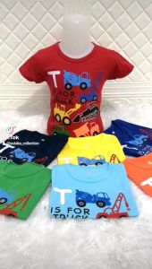 KAOS ANAK LAKI-LAKI TRUK BECO USIA 1-10 TAHUN // BAJU ANAK COWOK