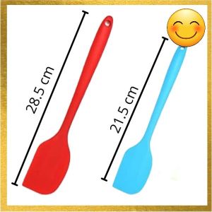 Spatula Kue Silicone / Baking Spatula / Pencampuran Mentega / Sodet Memasak Silicone SH J50