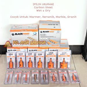 Mata Bor Granit BLACKFOOT Hole Saw Keramik Marmer Diamond Core Kaca