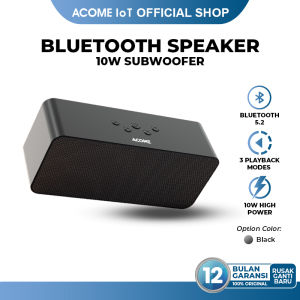 ACOME Speaker Bluetooth A16 5.2 10W High Power 3Playback Modes Garansi