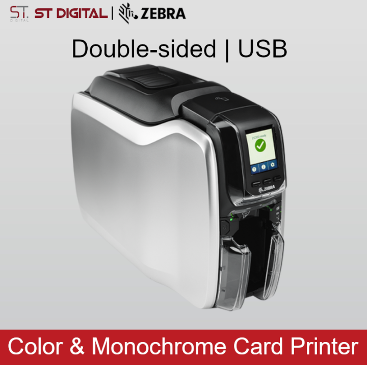 [Singapore Warranty] Zebra ZC300 Duplex CARD PRINTER double sided