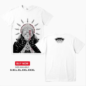 Anime Tshirt Jujutsu Kaisen Itadori Yuji & Ryomen Sukuna casual shirt for men and women cotton tshirts hotsale Tee