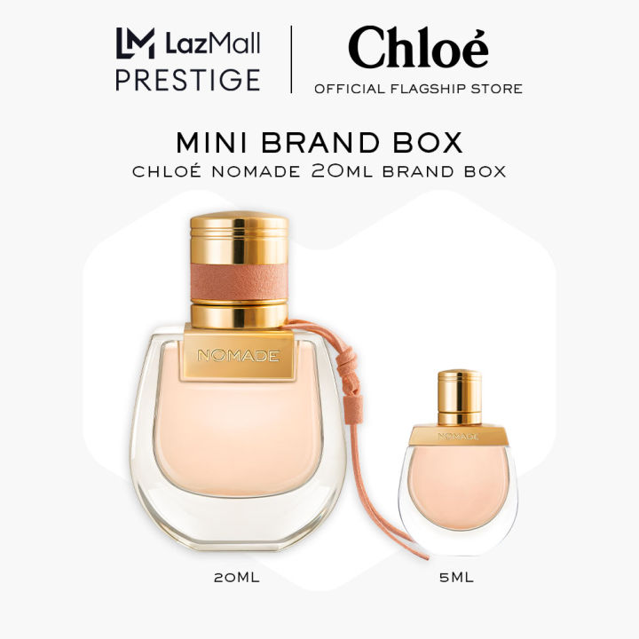 Chloé Nomade 20ml Brand Box ( 20ml Nomade EDP + 5ml mini fragrance