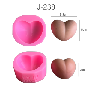 แม่พิมพ์ขนม หัวใจ เล็กใหญ่ วาเลนไทน์ ทำช็อคโกแลตได้ J-238