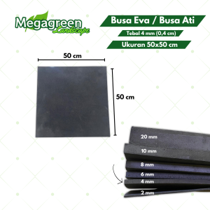 Busa Eva / Busa Ati / Sponge Eva / Eva Foam / Ukuran 50x50 cm / Tebal 04 cm (4 mm) / Busa Ati Serbaguna