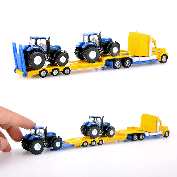 Lợi Ích Bất Ngờ Của Đồ Chơi Mô Hình Xe Tải Kéo 2 Đầu Xe Nông Nghiệp SIKU1805 Trong Phát Triển Trí Tưởng Tượng Của Trẻ