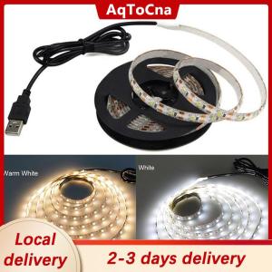 [COD] AqToCna Ship within 24 hours 5V TV LED Backlight USB LED Strip Light Decor Lamp Tape TV Background Lighting