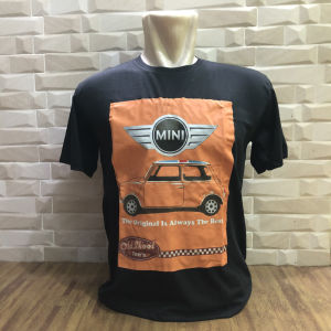 Kaos Mini Cooper T-Shirt Casual Bahan Katun Premium Standar Distro