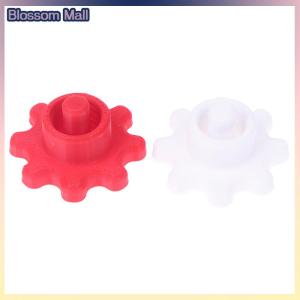 [Blossom] ฝาปิดท่อซิลิโคน4 5ชิ้นฝาปิดพลาสติกทนทานปลั๊กซิลิโคนสำหรับขวดกาวมาตรฐานอุปกรณ์ท่อ