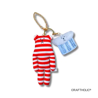 Crafttholic Singapore Icons Plush Keychain