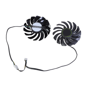 1Pair 85MM 4PIN PLD09210B12HH Cooling Fan Replacement for GTX1660S Graphics Cooling Fan Management Accessories