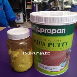 DEMPUL MULTI AQUA PUTTY 200G WOODFILLER PUTIH BISA KAYU TEMBOK METAL serbaguna dempul serbaguna 200 g repack repacking wood filler meni besi water base waterbase