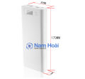 [HCM]Mạch Sạc dự phòng 2A Màn hình LCD + Box 8 cell pin 18650 không hàn A8 - Chống đảo cực pin Mẫu Mới 2024. 