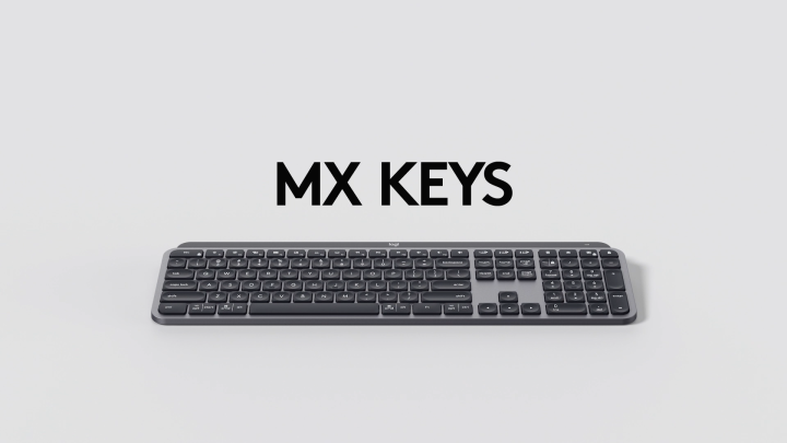 Logitech MX Keys S Wireless Illuminated Keyboard. Low-profile Keys ...