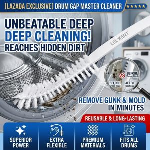 Washing Machine Gap Cleaning Brush Extended Handle Durable Cleaner for Tight Spaces Household Cleaning Tool