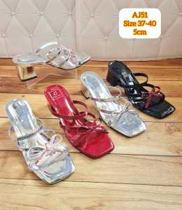 ABBUSHOES AJ 51 SENDAL WANITA HAK TAHU GLOSY GLAESY
