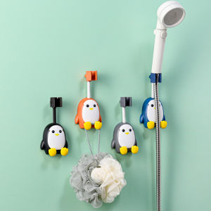 Multifunctional Universal Adjustable Shower Head Holder With self Adhesive Tape 360 Degree Adjustable Shower Head Wall Mount bathroom organizer shelf