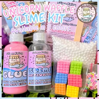 UNICORN WAFFLE MINI SLIME KIT BY SLIME FAIRY