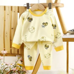 IQAngel gấu hoạt hình dễ thương trẻ em Bông Bộ đồ lót cho mùa xuân và mùa thu