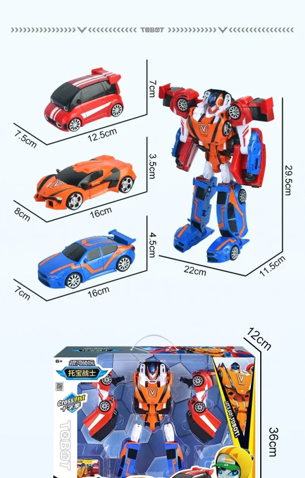 Original New Tobot GRAND CHAMPION Transform Combined Robot