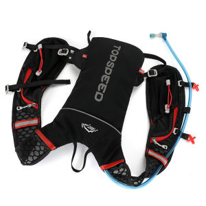 กระเป๋าวิ่งเทรล เป้วิ่งมาราธอน เป้ปั่นจักรยาน รุ่น Top Speed S1 ขนาด5ลิตร มีแถบสะท้อนแสง ถุงน้ำ2L 08-D