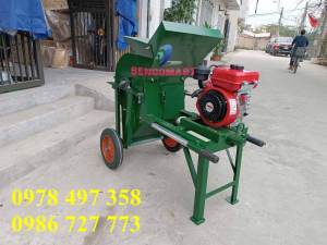 Máy xay đập đất đa năng nghiền đập đất động cơ dầu