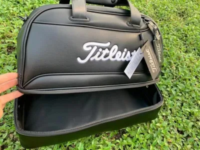 J.LINDEBERG Titleist Srixon PEARLY GATES The new golf clothing bag mens and womens large capacity clothes bag double independent shoe bag bag of debris